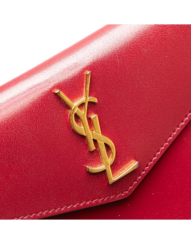 Saint Laurent - Pre-Loved Small Leather Uptown Satchel