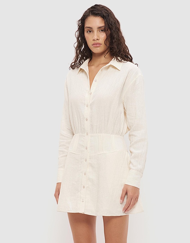 MON RENN - Selma Mini Shirt Dress