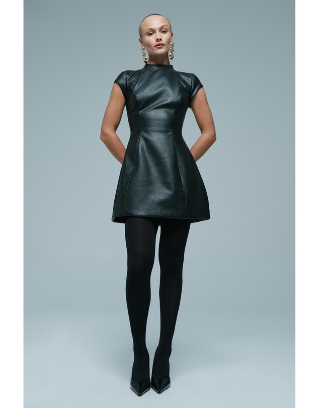 Bardot - Delphi Vegan Leather Mini Dress