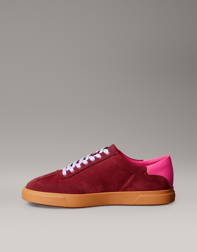 Calvin Klein - Suede Signature Logo Trainers