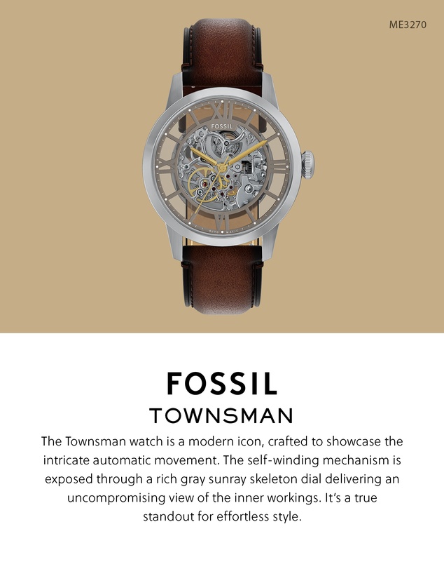 Fossil - Townsman Brown Analogue Watch