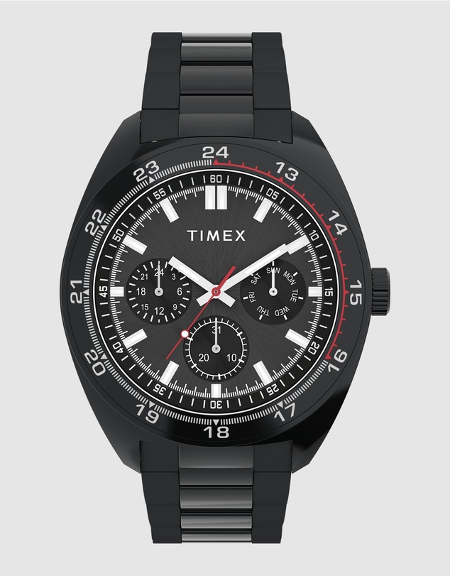 TIMEX - Weston 45mm Stainless Steel Bracelet Watch