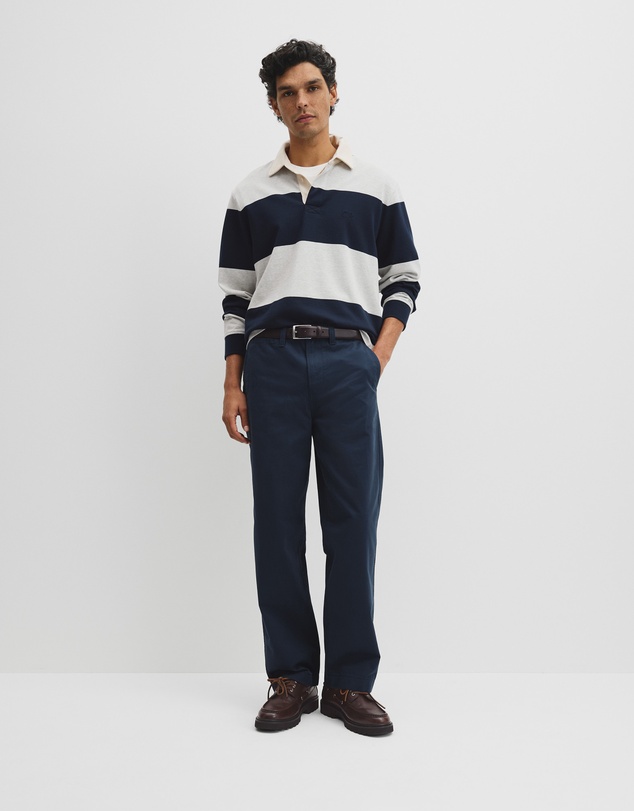 Country Road - Australian Cotton Stripe Rugby Polo