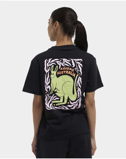 adidas Sportswear - KANGAROO AUSTRALIA GRAPHIC TEE Womens