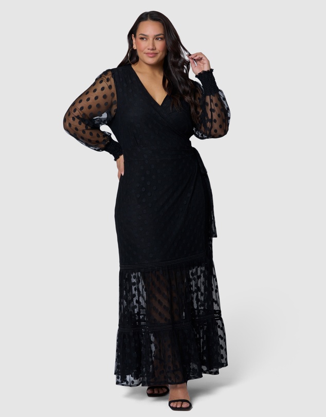 Pink Dusk by Curve Project - Secret Obsession Maxi Dress