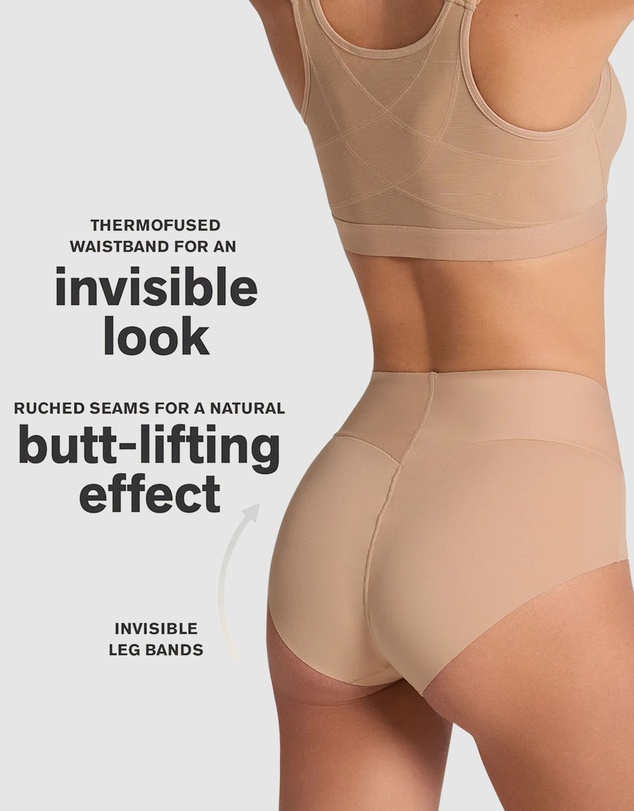 Leonisa - FusedContour No Show Firm Control Shaping Brief