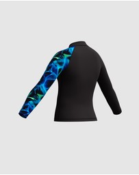 Speedo - Printed Long Sleeve Rash Top - Kids-Teens