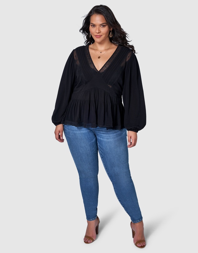 The Poetic Gypsy - Astral Passenger Lace Blouse