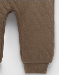 Purebaby - Quilted Track Pants -Kids-Babies