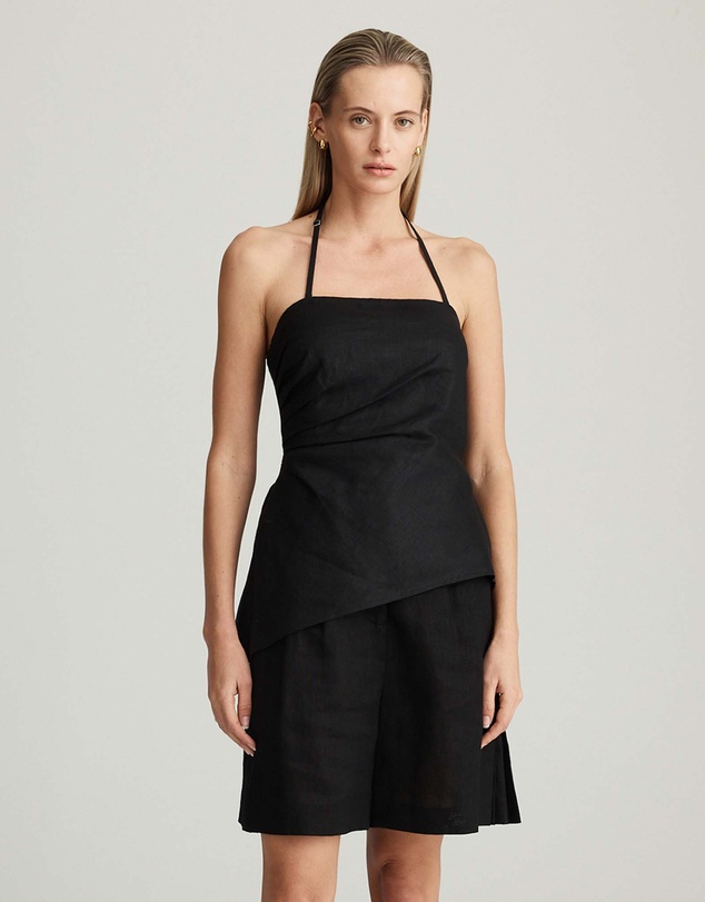 Mattir - Sable Linen Top
