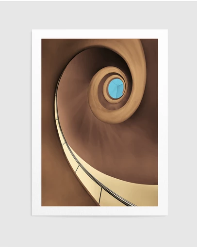 Olive et Oriel - Concrete Shapes by Tomasz Buczkowski Art Print