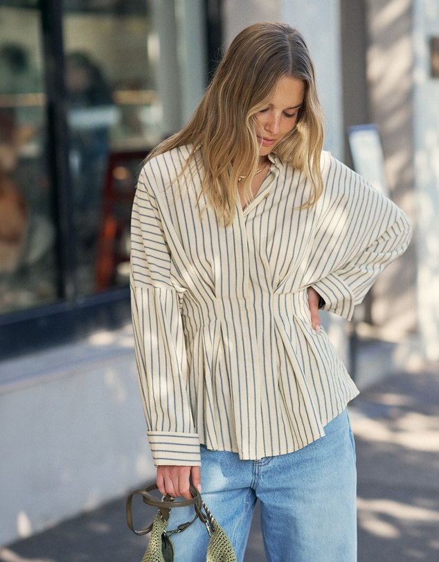 Ceres Life - Ella Pleat Shirt