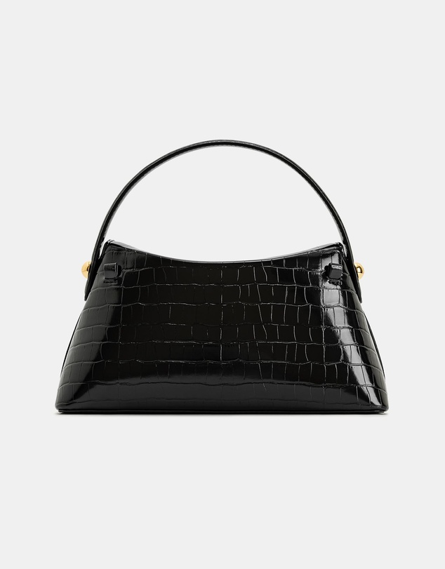 JW PEI - Emma Croc Embossed Box Bag