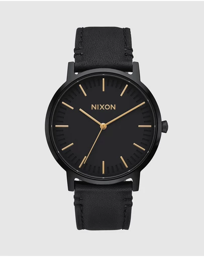 Nixon - Porter Leather Watch