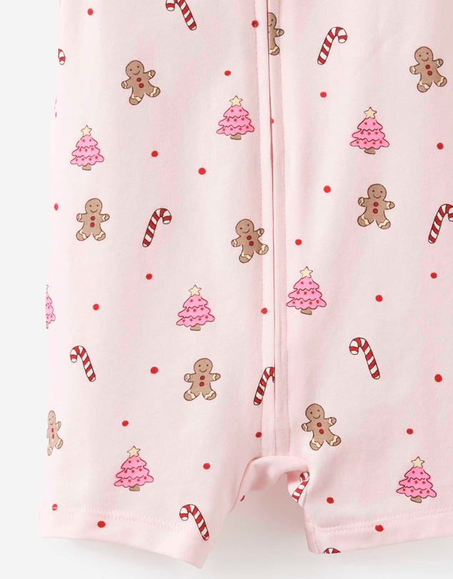 Cotton On Kids - Growie Short Sleeve Zip Romper