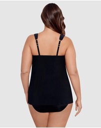 Miraclesuit Swimwear  - Razzle Dazzle Dazzle Underwired Plus Size Tankini Top