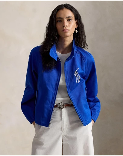 Polo Ralph Lauren - Embroidered Cotton Twill Jacket