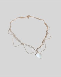 KAJA Clothing - Love Pearl Vintage Necklace-Pearl Necklace