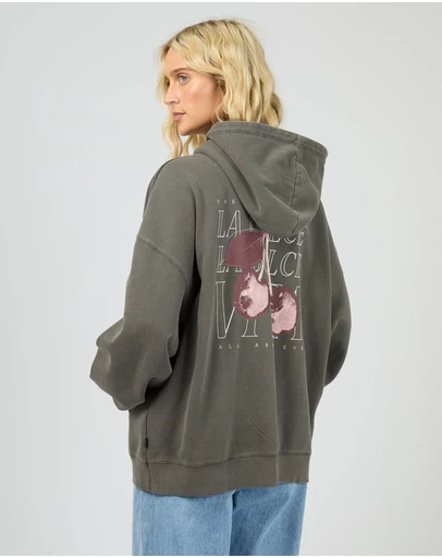 All About Eve - Dolce Relaxed Hoodie Charcoal