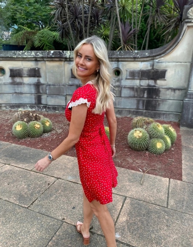 Esther & Co - Firenze Dress - Red Polka
