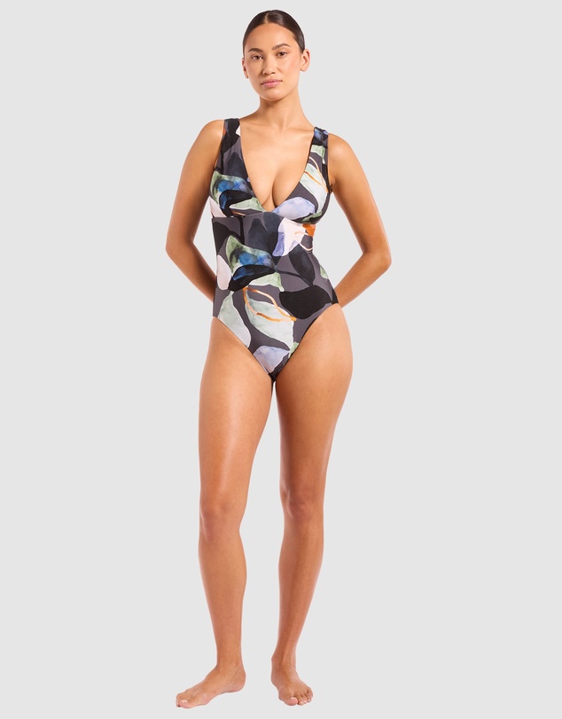 JETS - Flourish Plunge One Piece