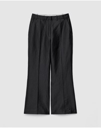 & Other Stories - Kick-Flare Satin Trousers