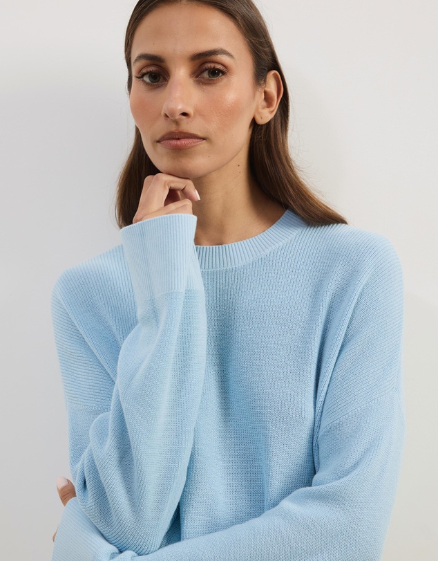 Atmos&Here - Organic Cotton Relaxed Crew Knit