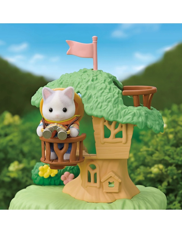 Sylvanian Families - Exciting Exploration Set Latte Cat Brother and Baby