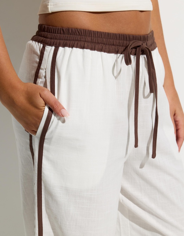 Dazie - Darius Contrast Wide Leg Pants