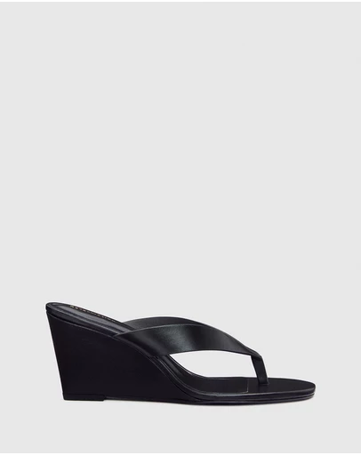 Reformation - Jessie Wedge Thong Sandals