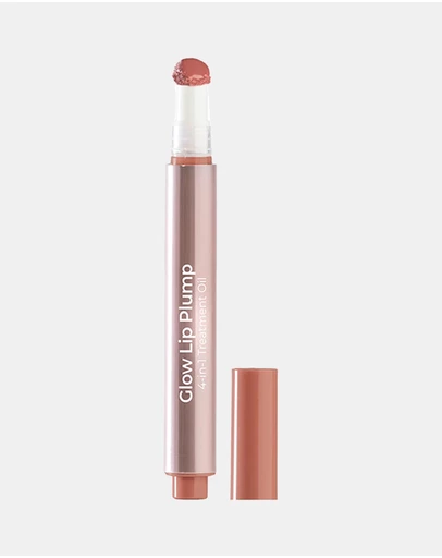 MCoBeauty - Glow Lip Plump 4-In-1 Treatment Oil - Jess (Rose Mauve)