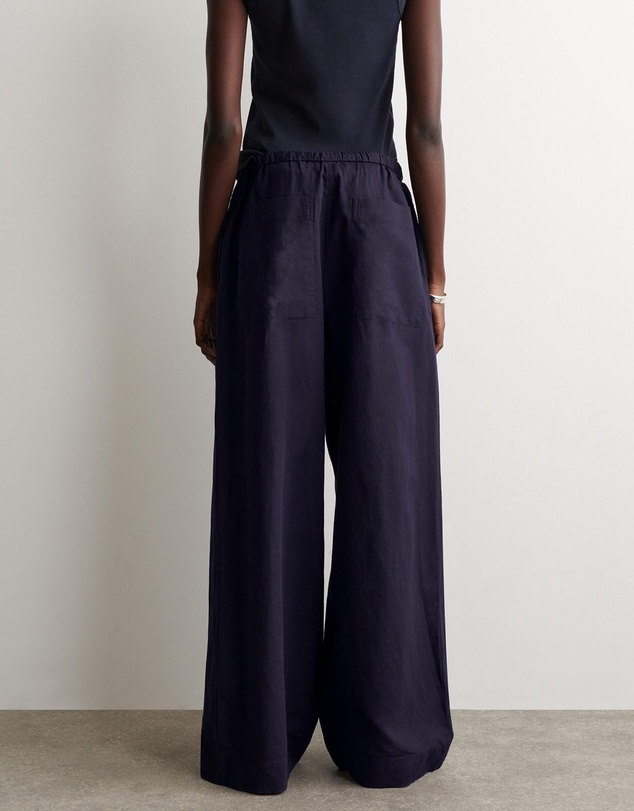 COS - Wide-Leg Linen Drawstring Trousers