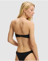 Cotton On Body - Strapless Gathered Bandeau Bikini Top