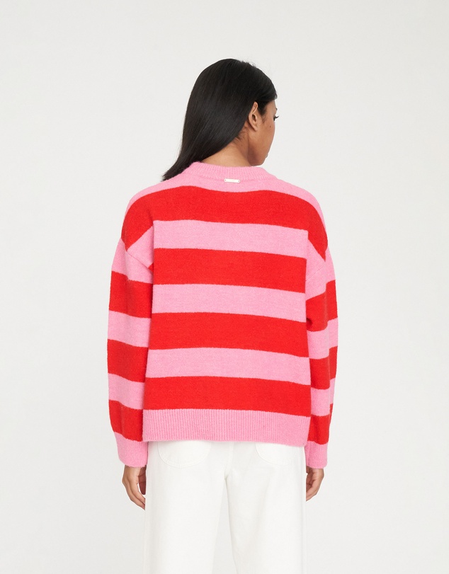 Huffer - Kenzie Stripe Knit Crew