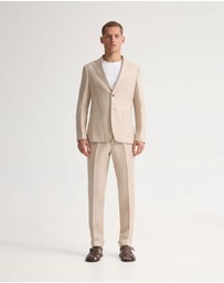 Oxford - Bryon Herringbone Pant Side Tab/Cuf