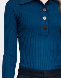 bul - Kivi Top Dark Blue