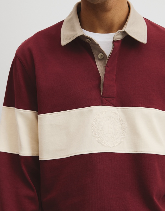 Country Road - Australian Cotton Panel Rugby Polo