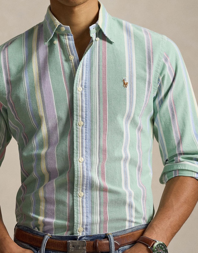 Polo Ralph Lauren - Custom Fit Striped Oxford Shirt