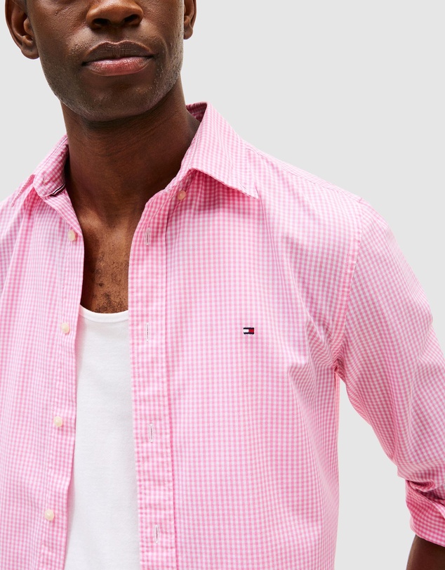 Tommy Hilfiger - TH Flex Gingham Check Regular Shirt