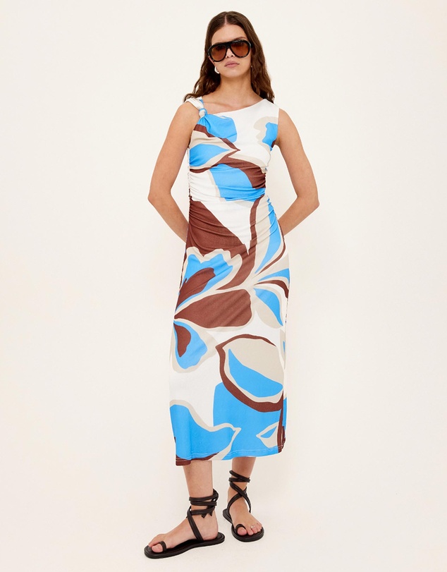 Staple the Label - Cielo Mesh Midi Dress