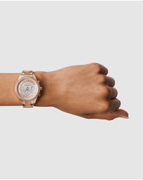 Fossil - Stella Gen 6 Hybrid Rose Gold-Tone Smartwatch