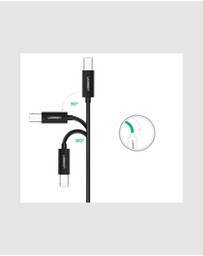 Ugreen - UGreen USB-C to USB-B Printer Cable 2m 480Mbps Black