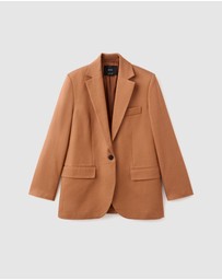 M.N.G - Straight-Fit Suit Blazer