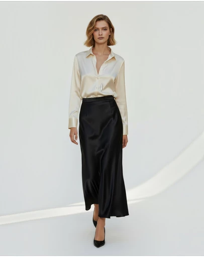 Mossée - Aurelia Satin Shirt