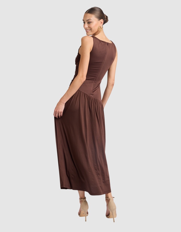 Honey and Beau - Lorena Drop Bodice Dress