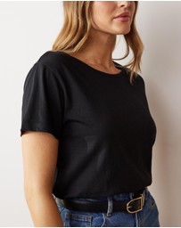 Atmos&Here - Organic Cotton Crew Neck Tee