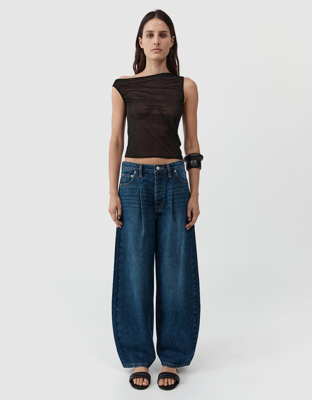 St. Agni - Fine Jersey Asymm Top