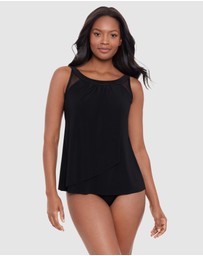 Miraclesuit Swimwear  - Illusionists Ursula Underwired High Neck Tankini Top