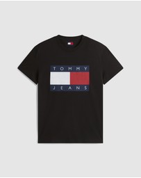 Tommy Jeans - Regular Big Flag Short Sleeve Tee