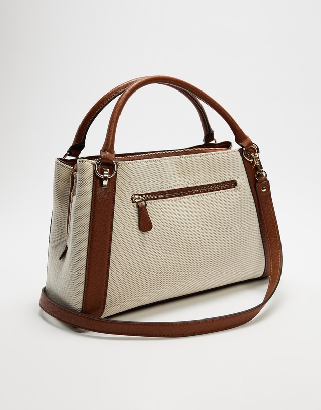 GUESS - Karnilla Girlfriend Satchel Canvas